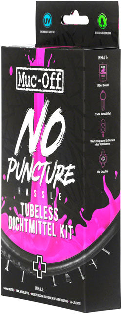 MUC-OFF No Puncture Hassle Tubeless Tire Sealant - 140ml Kit