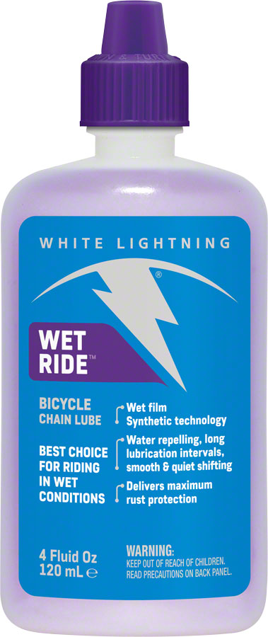 White Lightening Wet Ride Bike Chain Lube