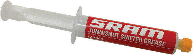 SRAM Jonnisnot Shifter Grease For Road And Mtb - 20ml Syringe Red/white