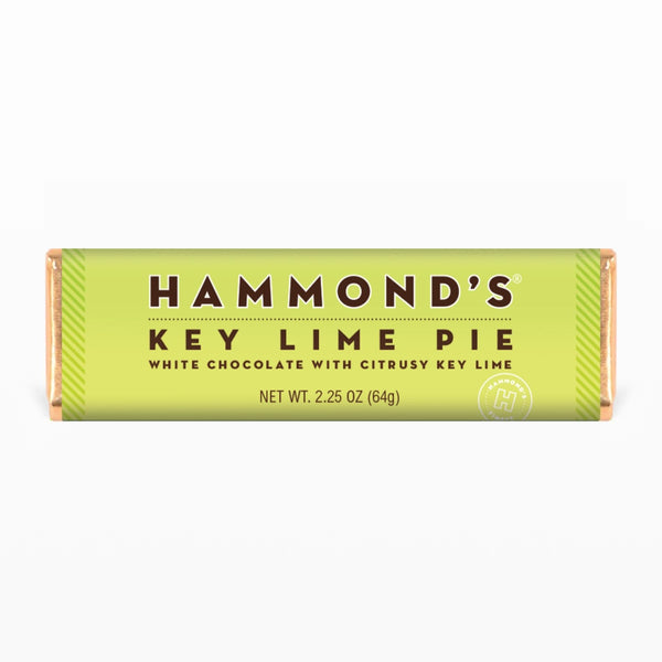 Hammond's Candies Key Lime Pie White Chocolate Bar