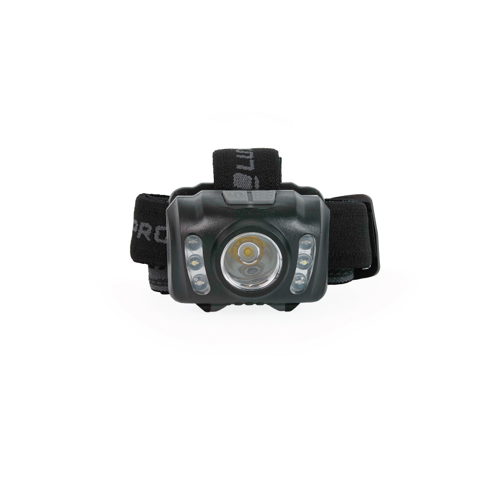 Extended Runtime Led Multi-color Headlamp, Black/300 Lumens