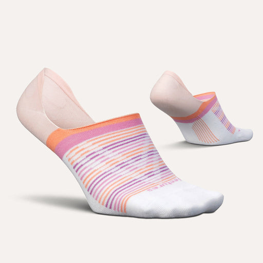 Feetures Women's Everyday Invisible Sock - Speedburst Pink Speedburst Pink