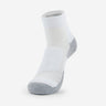 Thorlo Women's Light Cushion Ankle Walking Sock White/Platinum