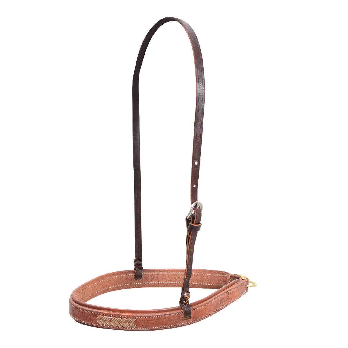 Martin Saddlery Laced Harness Noseband - Natural