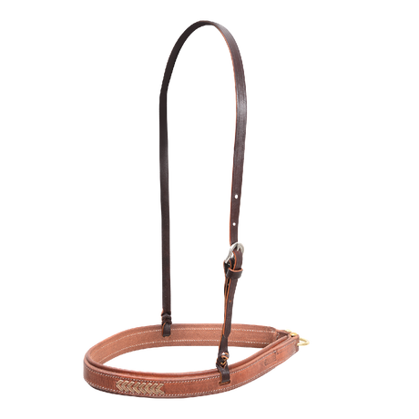 Martin Saddlery Laced Harness Noseband - Natural