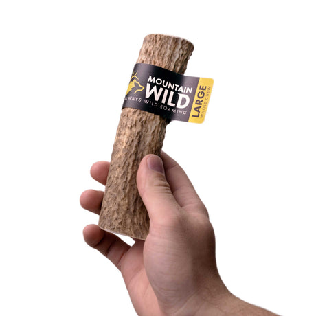 Mountain Wild Pet Whole Antler Chews - Medium / Large / X-Large / Single