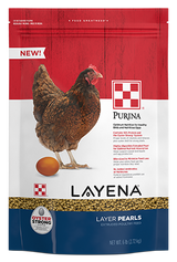 Purina Mills Layena Pearls Layer Feed Extruded - 6 LB