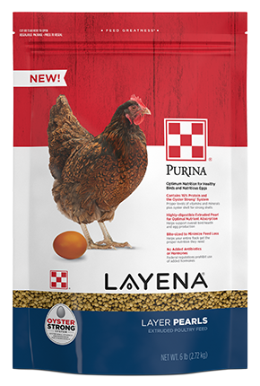 Purina Mills Layena Pearls Layer Feed Extruded - 6 LB