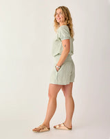 Carve Designs Leah Short - Dark Haze Geo