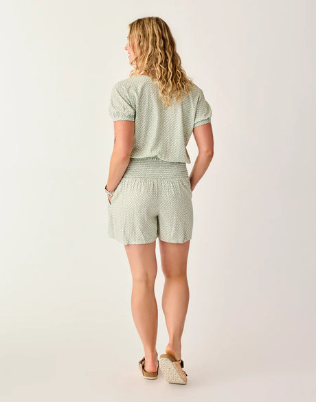 Carve Designs Leah Short - Dark Haze Geo