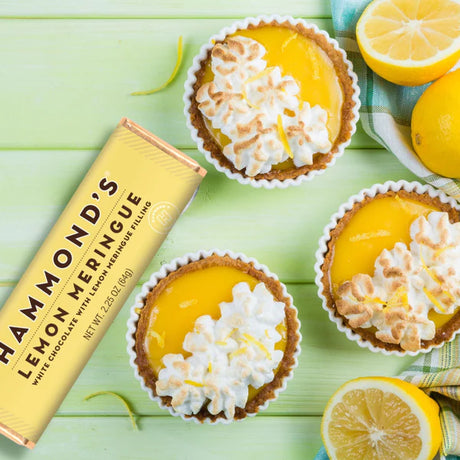 Hammond's Candies Lemon Meringue White Chocolate Bar