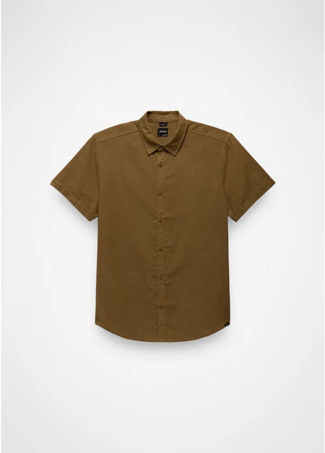 Prana Lindores Short-Sleeve Shirt - Retro Olive
