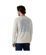 Patagonia Long Sleeve Strataspire Responsibili-Tee - Birch White