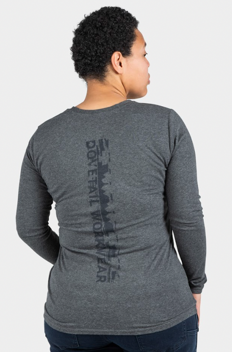 Dovetail Workwear Long Sleeve Wicking Tee - Dark Grey