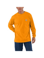 Carhartt Loose Fit Heavyweight Long-Sleeve Pocket T-Shirt - Rust Heather