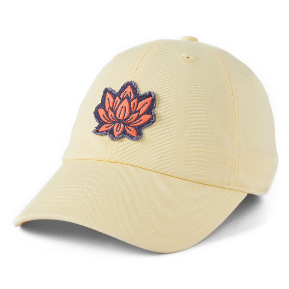 Life Is Good Lotus LIG Tattered Chill Cap - Sandy Yellow Sandy Yellow