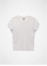 Prana Lotus Short Sleeve Tee - Soft White