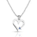 Montana Silversmiths Love Everlasting Opal Crystal Necklace