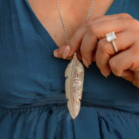 Montana Silversmiths Love You More American Made Necklace