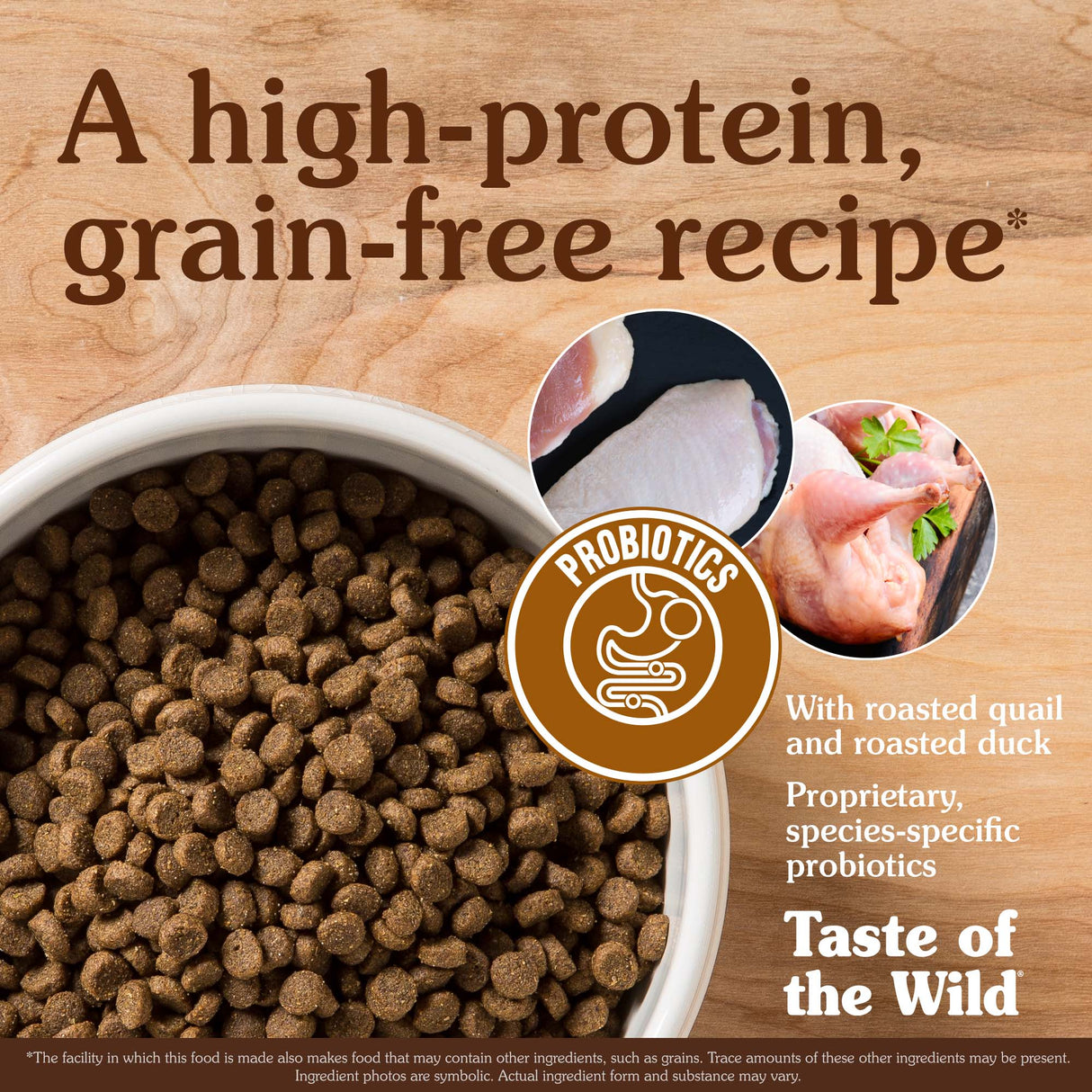 Taste of the Wild Lowland Creek Feline Recipe with Roasted Quail & Roasted Duck - 5 LB