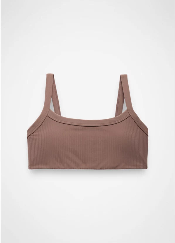 Prana Luxara Rib Bra - Carob