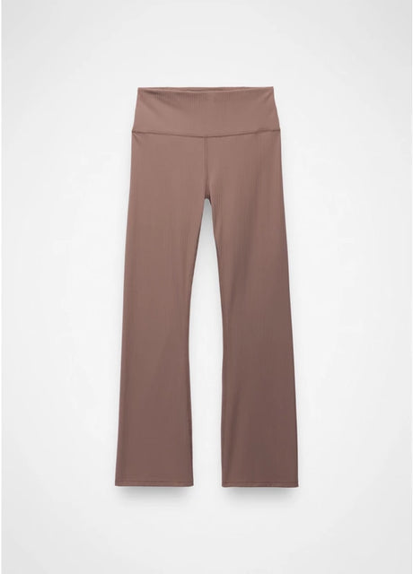 Prana Luxara Rib Flare Crop - Carob