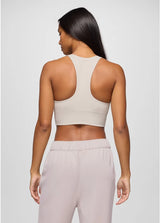 Prana Luxara Rib Racerback Bralette - Almond