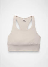 Prana Luxara Rib Racerback Bralette - Almond