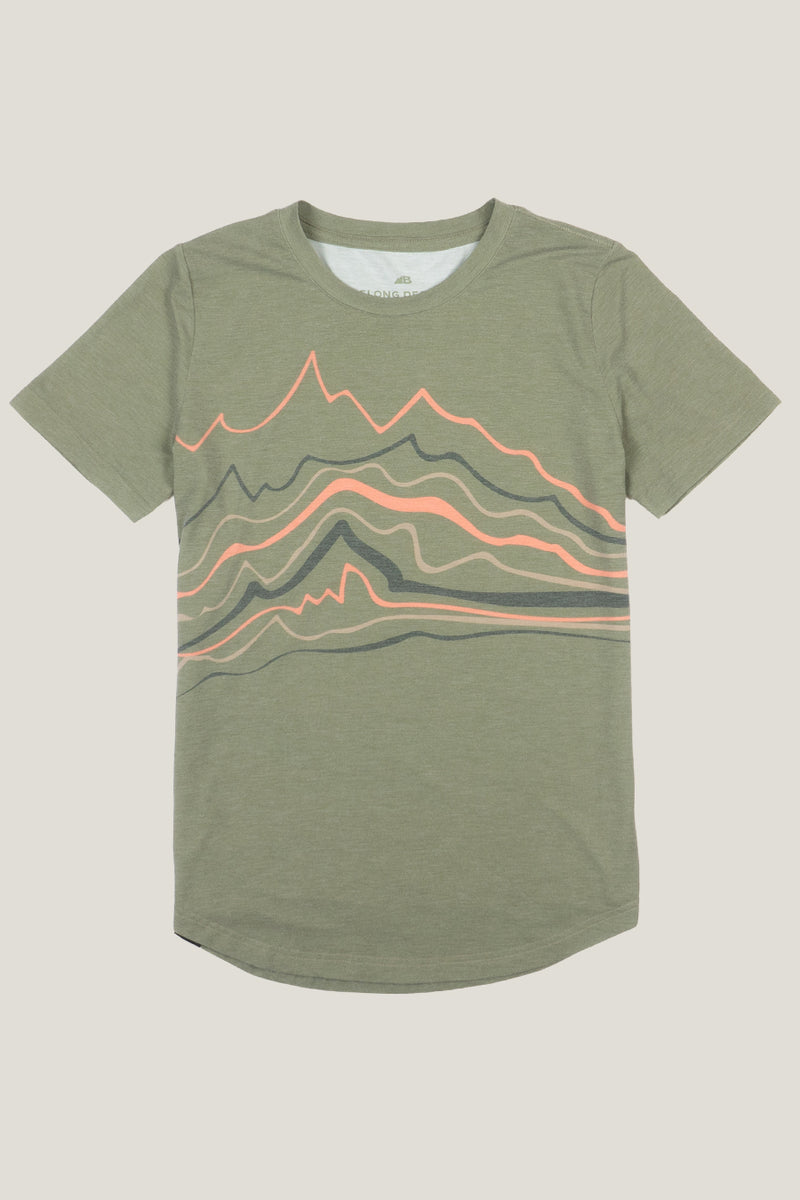 Womens Graphic Traverse Tek Tee