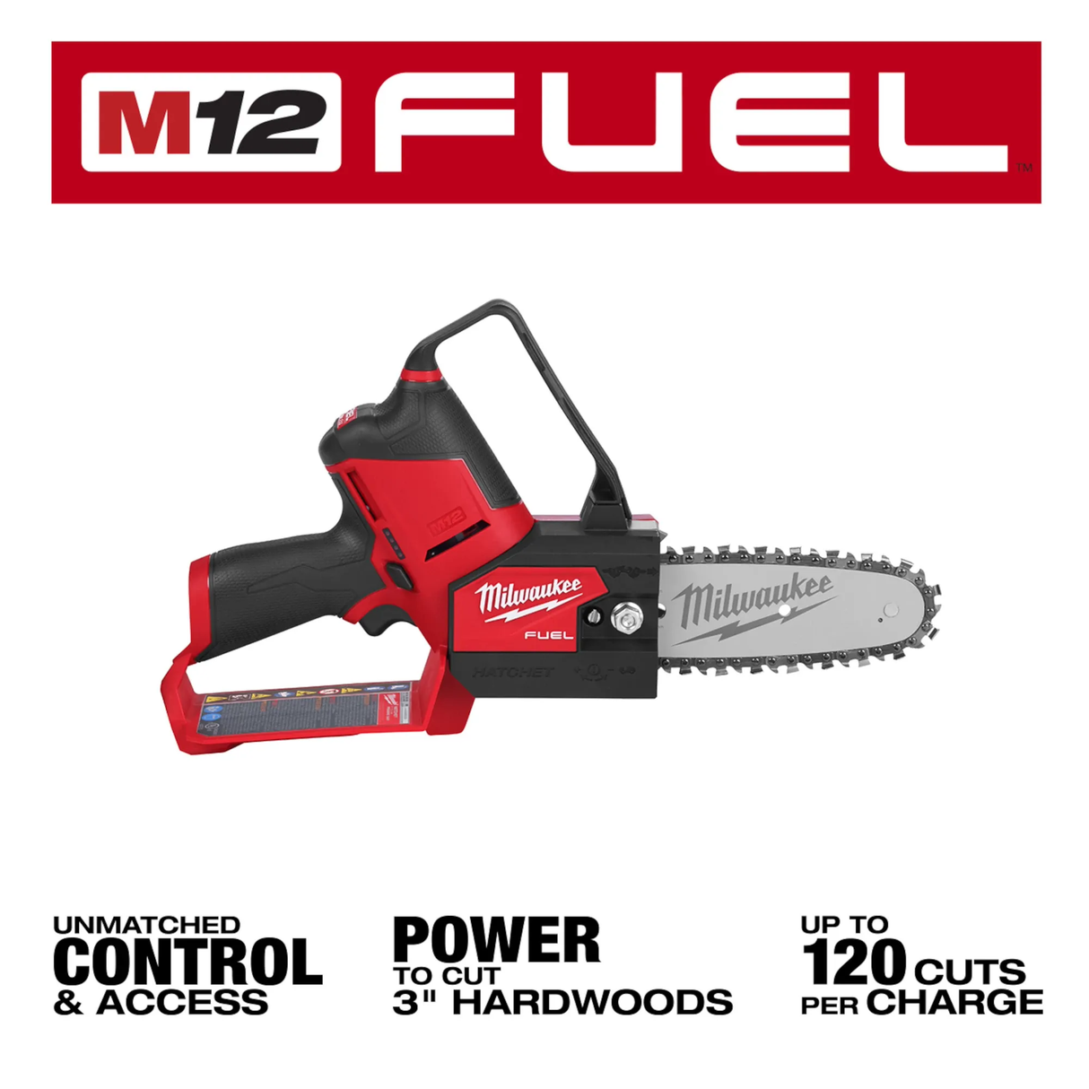 Milwaukee M12 FUEL HATCHET 6-inch Pruning Saw (Tool-Only)