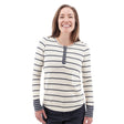 Aventura Womens Nicole Henley Ombre blue