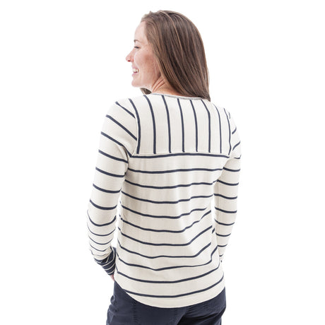 Aventura Womens Nicole Henley Ombre blue