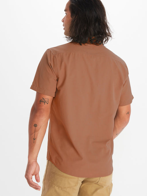 Marmot Men's Aerobora Short-Sleeve Shirt - Sunburn