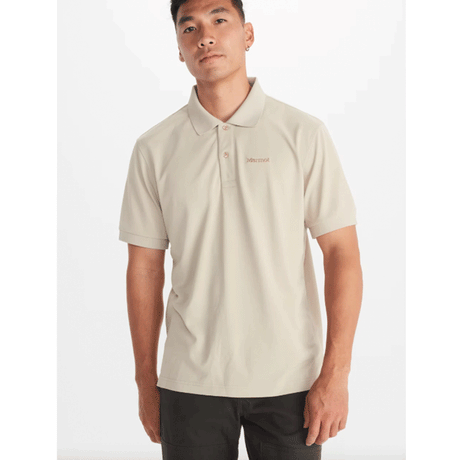 Marmot Men's Windridge Pique Polo Sandbar