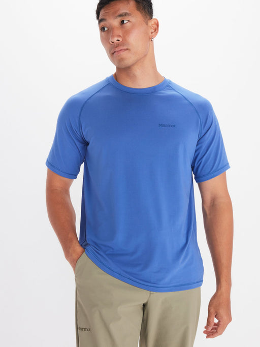 Marmot Men's Windridge Short-Sleeve T-Shirt - Trail Blue Trail Blue