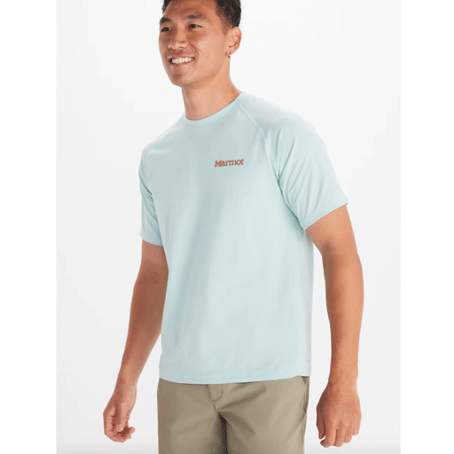 Marmot Men's Windridge Graphic Short-Sleeve T-Shirt Cloud Blue