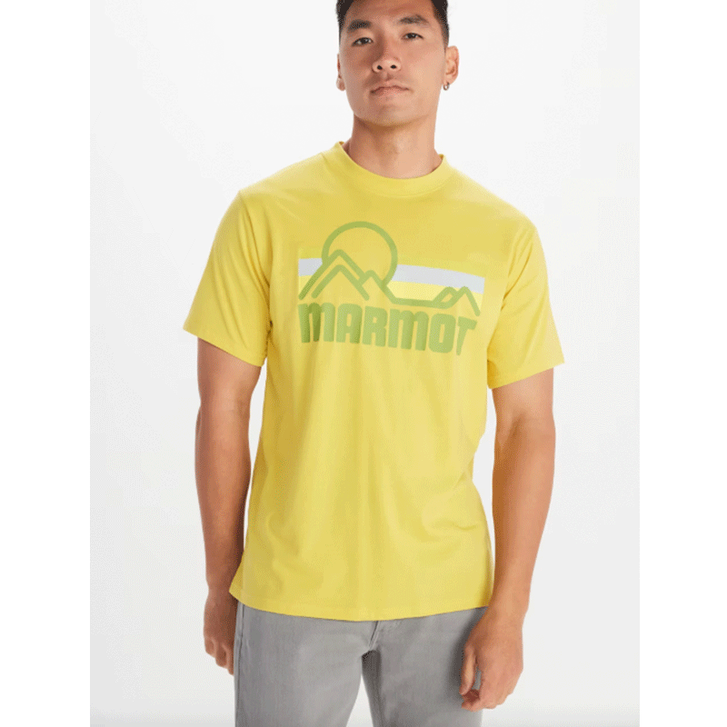 Marmot Men's Coastal Short-Sleeve T-Shirt Limelight