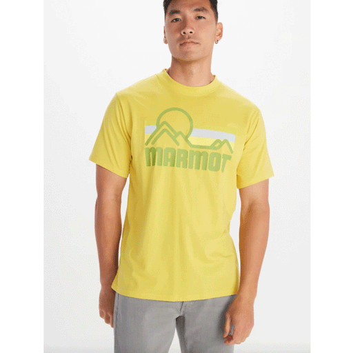 Marmot Men's Coastal Short-Sleeve T-Shirt Limelight