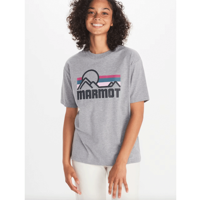 Marmot Women's Coastal Short-Sleeve T-Shirt Grey Heather