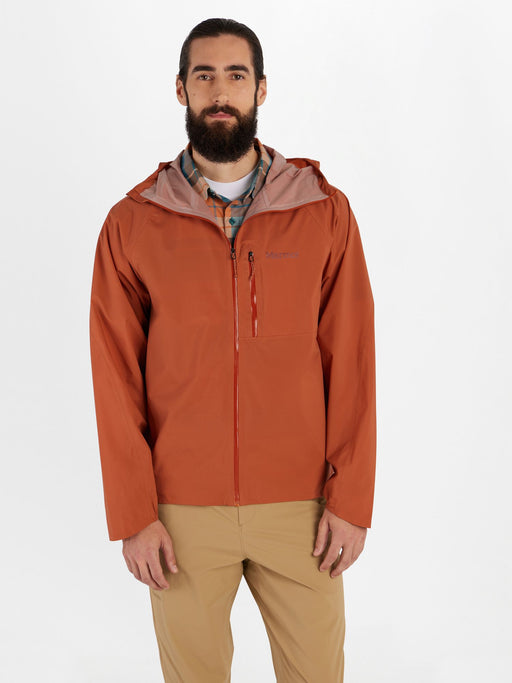 Marmot Men's Superalloy Bio Rain Jacket - Auburn Auburn