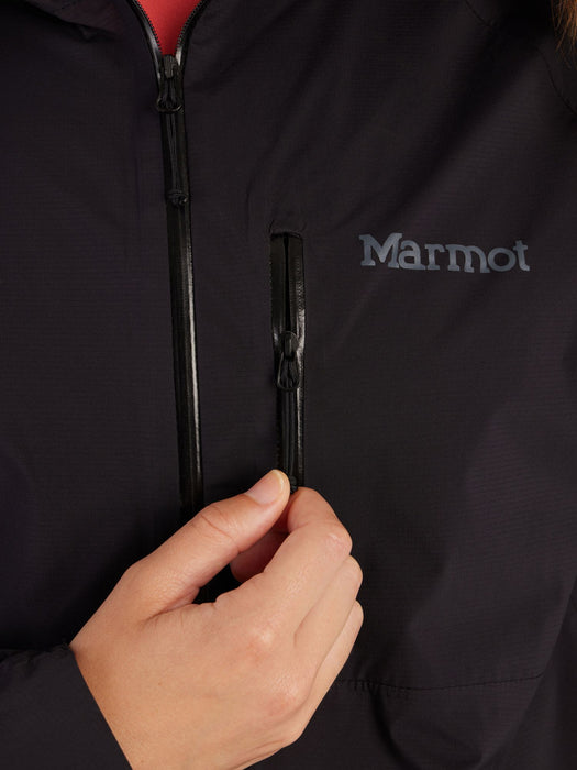 Marmot Women's Superalloy Bio Rain Jacket - Black