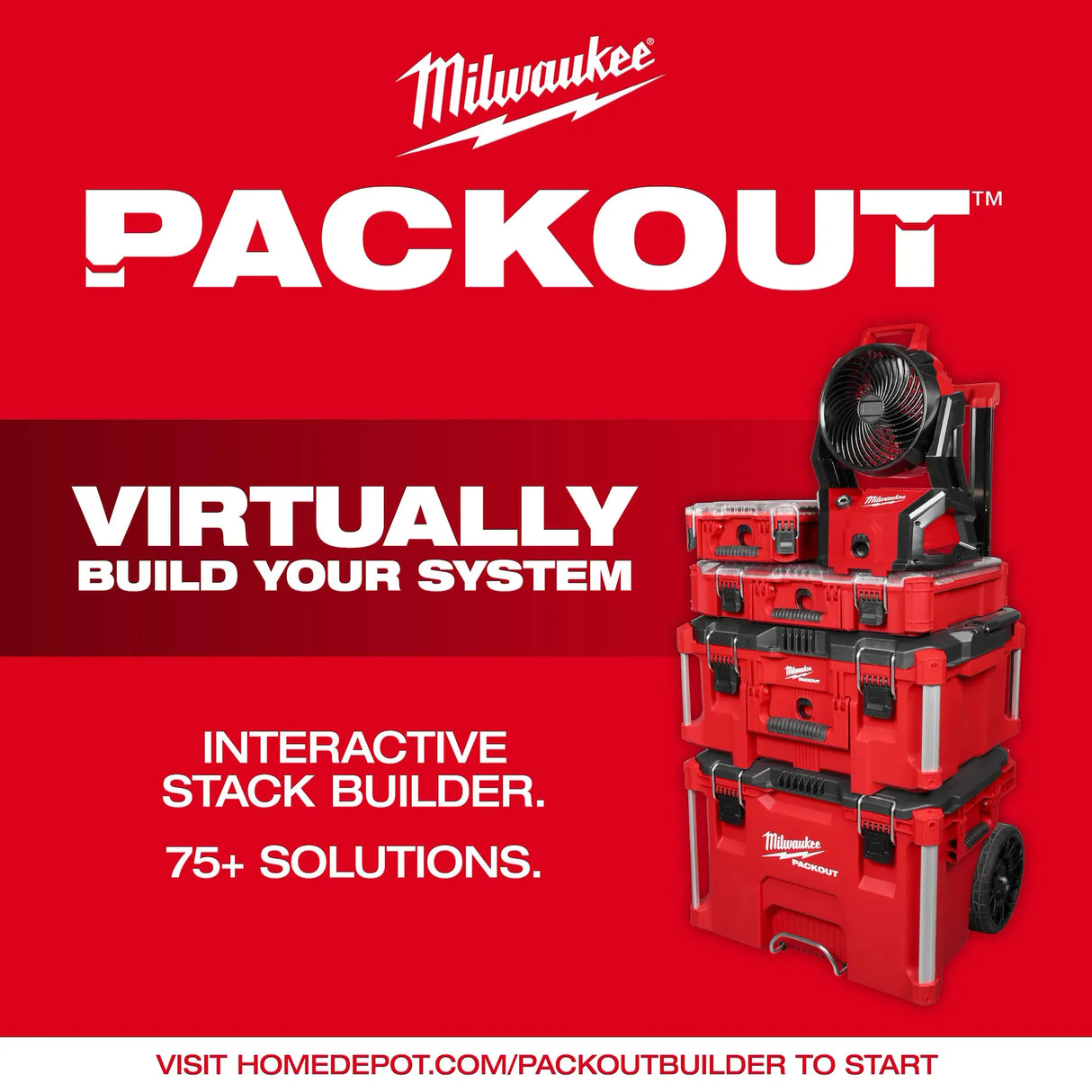 Milwaukee Tool M18 Brushless PACKOUT Fan