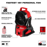 Milwaukee Tool M18 Brushless PACKOUT Fan