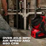 Milwaukee Tool M18 Brushless PACKOUT Fan