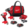 Milwaukee Tool M18 Compact Brushless 2-Tool Combo Kit