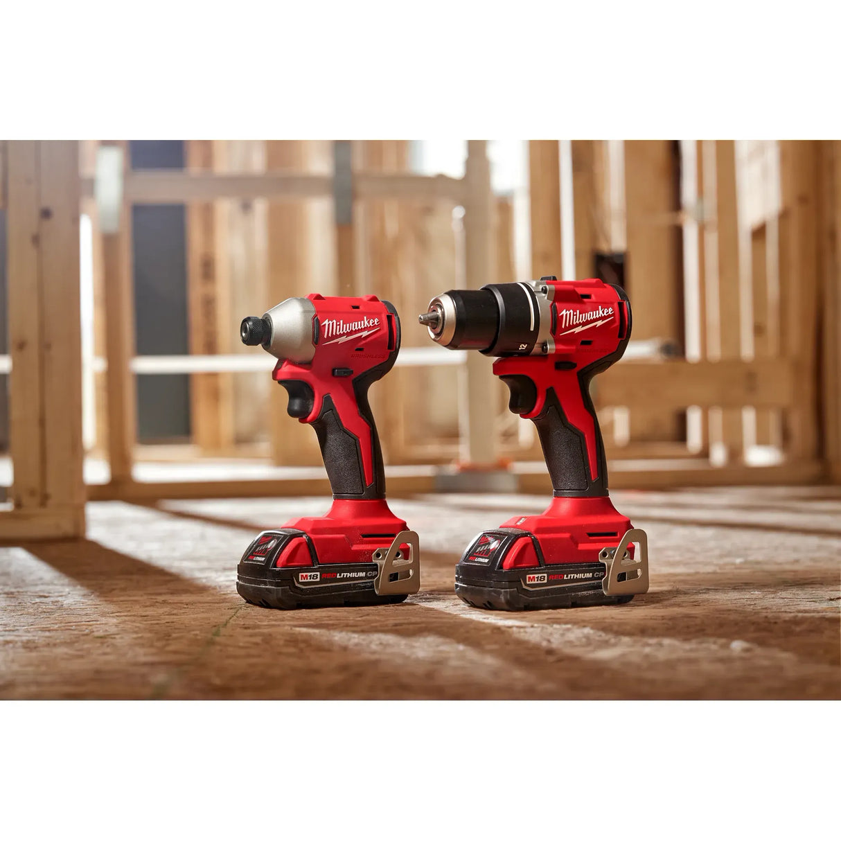 Milwaukee Tool M18 Compact Brushless 2-Tool Combo Kit