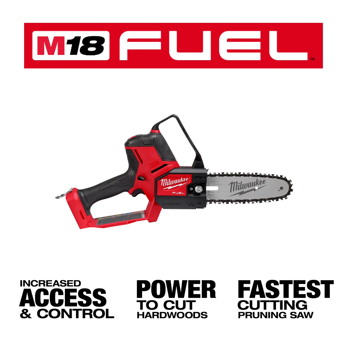 Milwaukee Tool M18 FUEL HATCHET 8in Pruning Saw