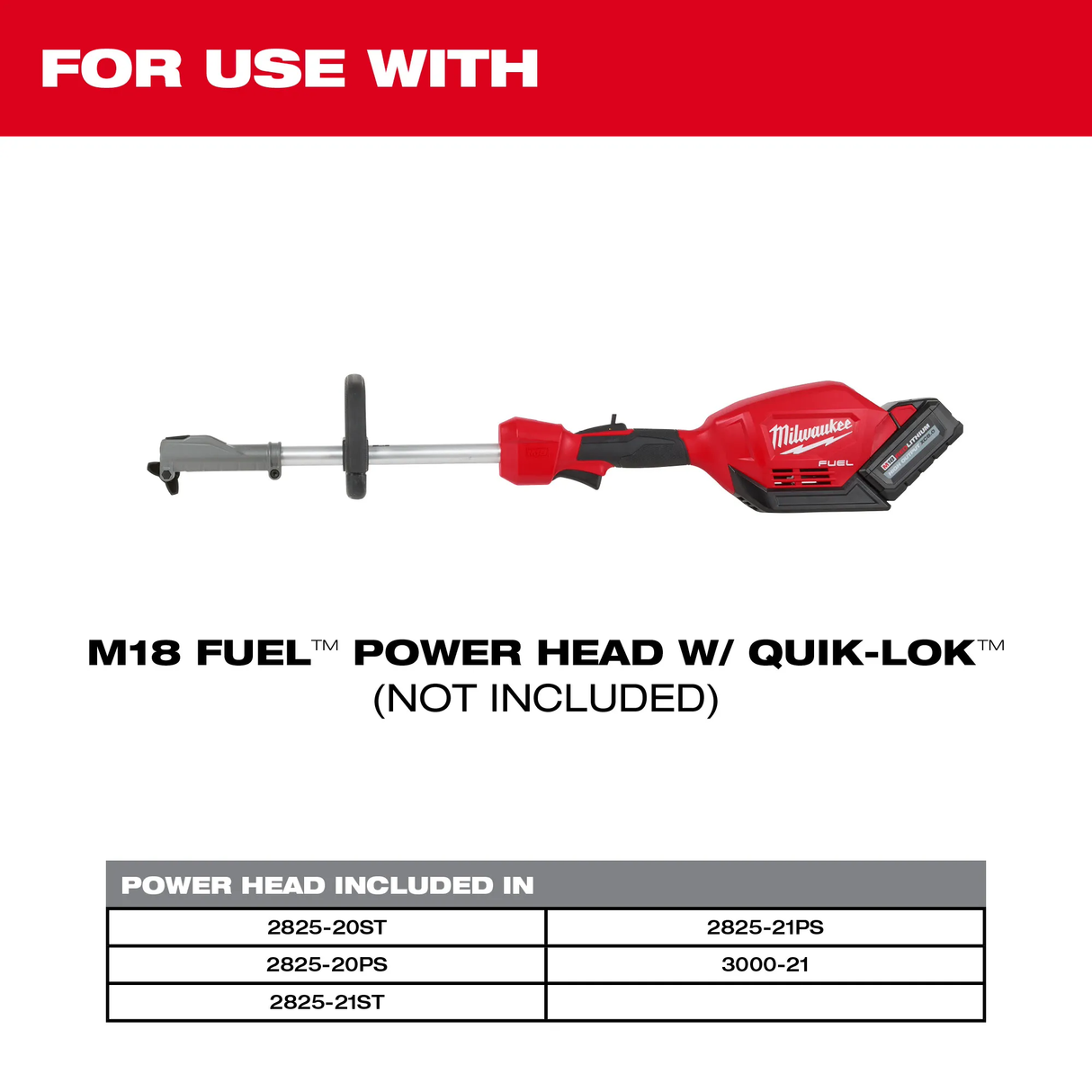 Milwaukee M18 FUEL QUIK-LOK Cultivator Attachment