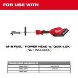 Milwaukee M18 FUEL QUIK-LOK Cultivator Attachment