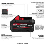 Milwaukee Tool M18 REDLITHIUM FORGE XC8.0 Battery Pack